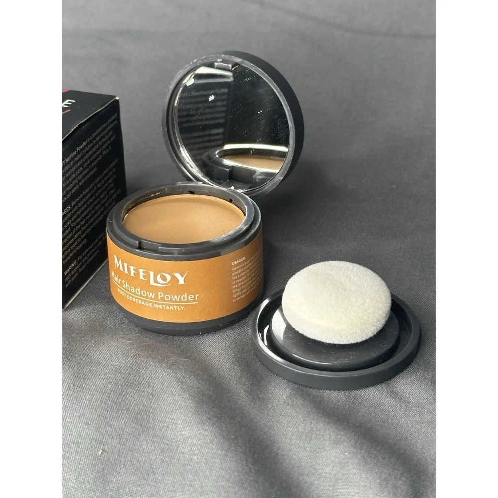 Mifeloy Root Touch Up Hair Line Shadow Powder Cover Up Color‎ #1 Light Brown